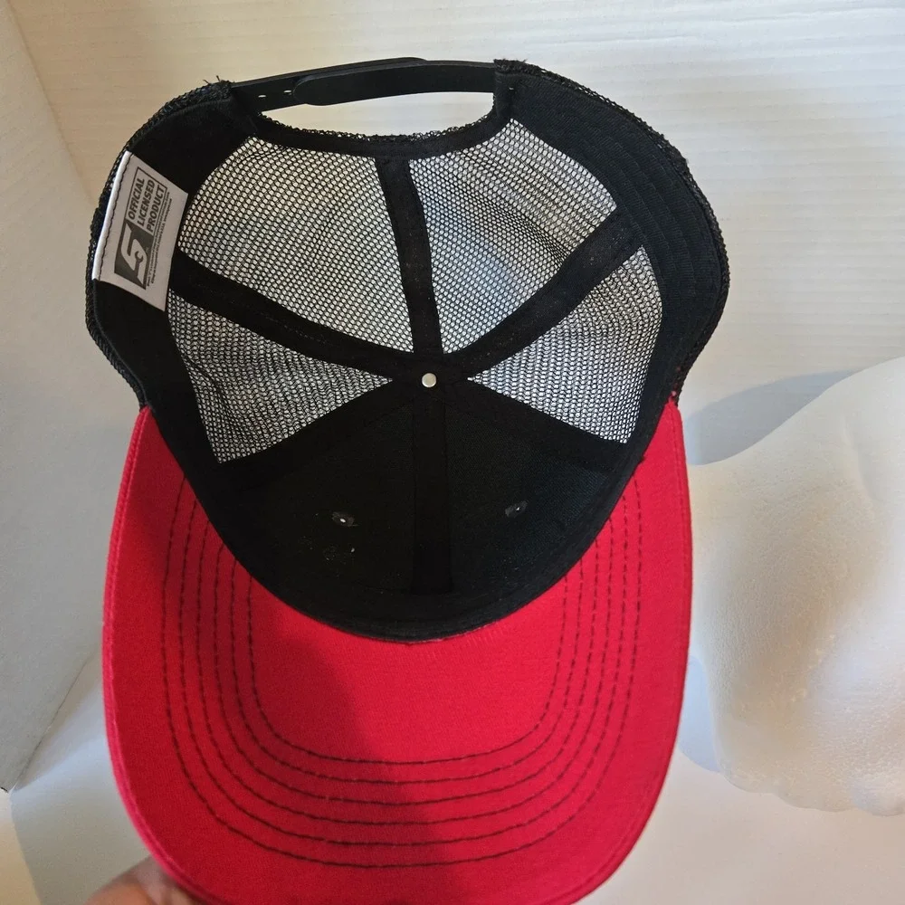 Snap-On Tools Official Red Logo Black Baseball Hat Cap One Size Snap‎ Back